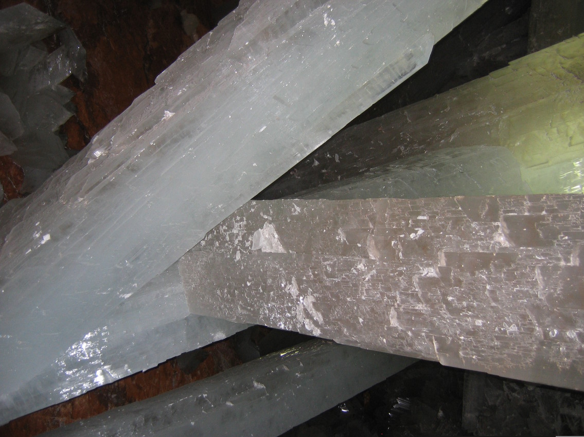 The giant crystals.